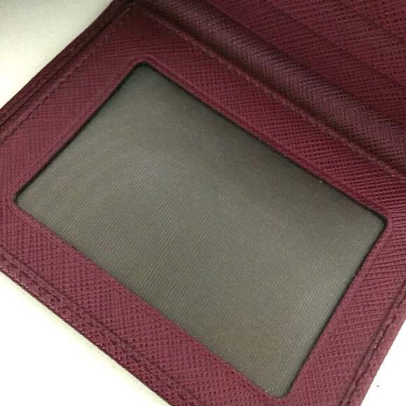 Salvatore Ferragamo Leather Card Case With Charm /4S2072 - Picture 7 of 8